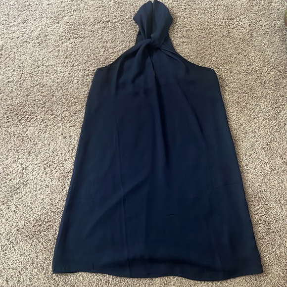 Soprano Knotted High Neck Shift Dress - Picture 1 of 8